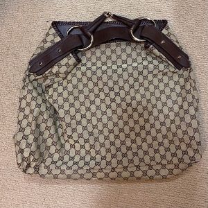 Authentic Horsebit Hobo Gucci bag